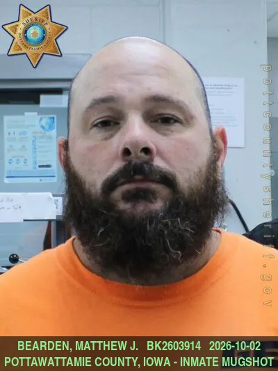 Mugshot of MATTHEW JAMES BEARDEN