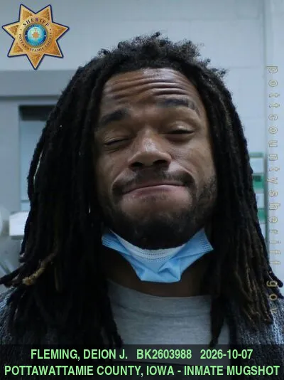 Mugshot of DEION JARELL FLEMING