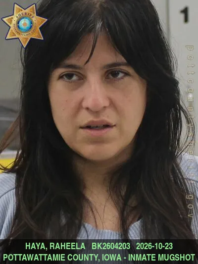 Mugshot of RAHEELA HAYA
