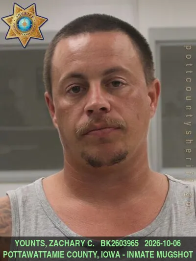 Mugshot of ZACHARY CLAY YOUNTS