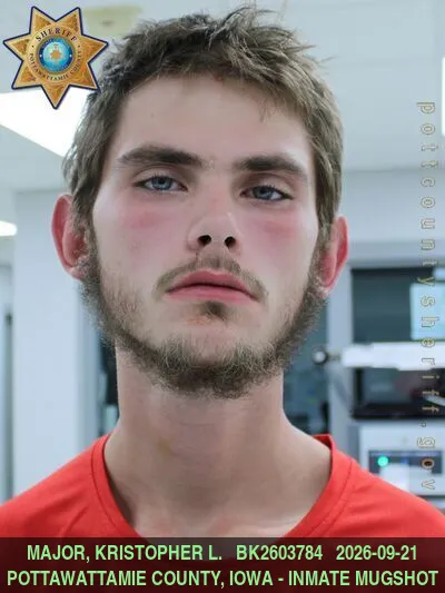 Mugshot of KRISTOPHER LIAM MAJOR