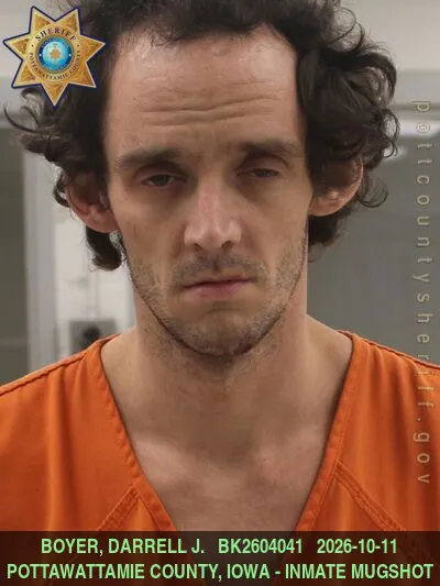 Mugshot of DARRELL JEROME BOYER
