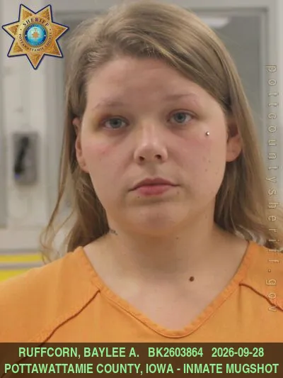Mugshot of BAYLEE ANN RUFFCORN