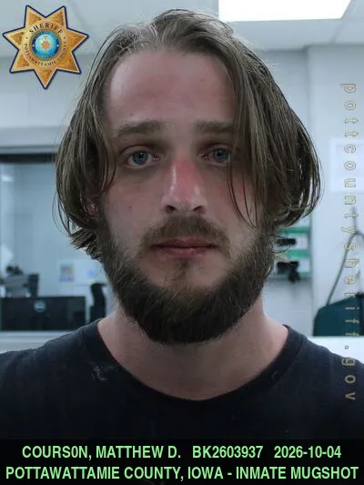 Mugshot of MATTHEW DYLAN COURS0N