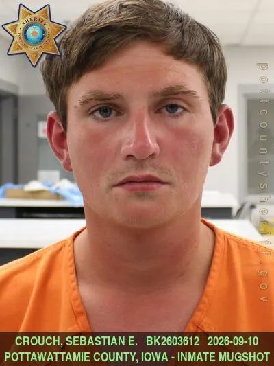 Mugshot of SEBASTIAN ETHEN CROUCH
