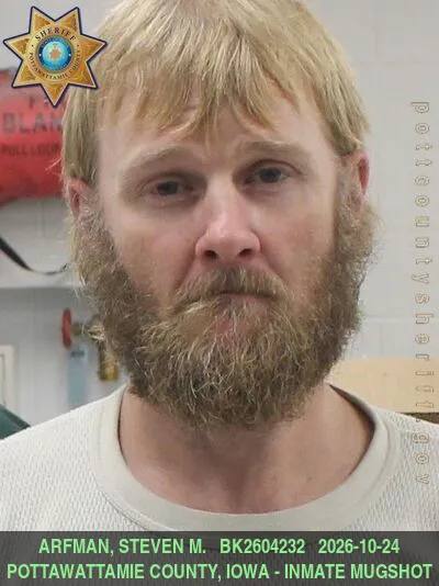 Mugshot of STEVEN MICHAEL ARFMAN