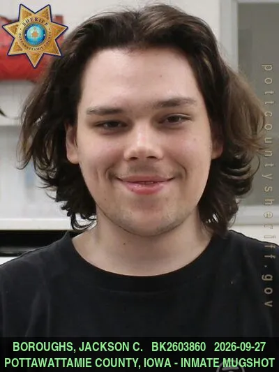 Mugshot of JACKSON CHRISTOPHER BOROUGHS