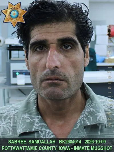 Mugshot of SAMUALLAH SABREE