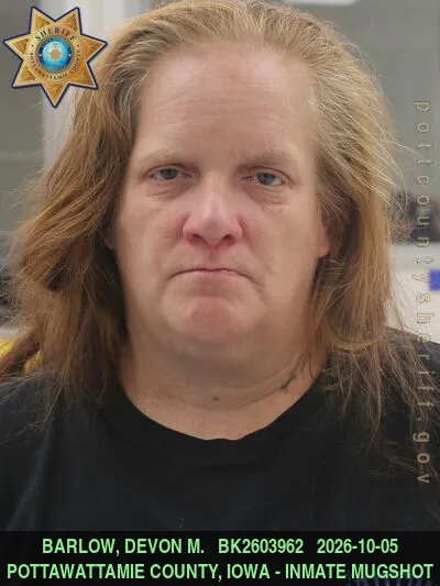 Mugshot of DEVON MARGARET BARLOW