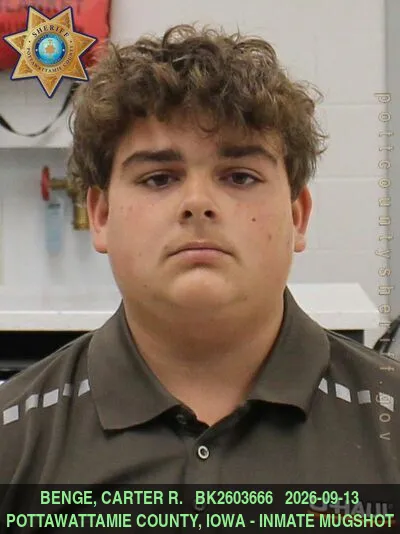 Mugshot of CARTER RAY BENGE