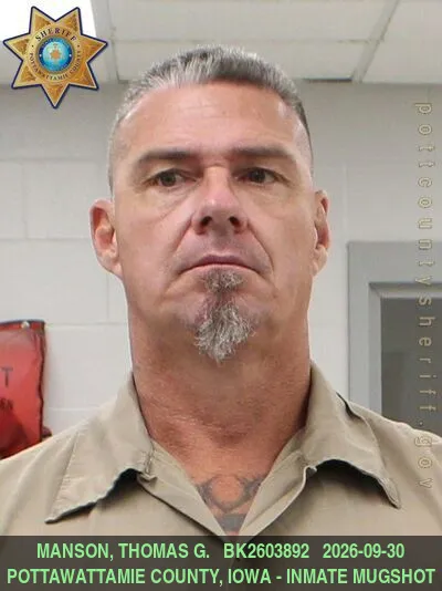 Mugshot of THOMAS GLENN MANSON