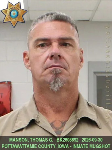Mugshot of THOMAS GLENN MANSON