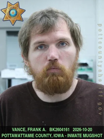 Mugshot of FRANK ANDREW VANCE