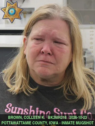 Mugshot of COLLEEN KAY BROWN