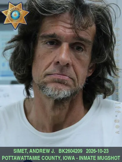 Mugshot of ANDREW JOSEPH SIMET