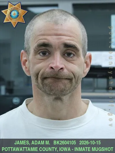 Mugshot of ADAM MICHAEL JAMES