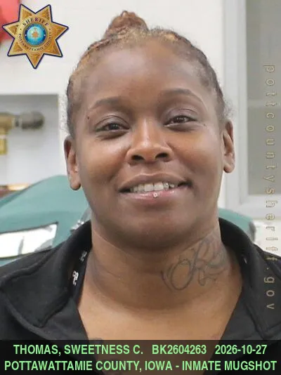 Mugshot of SWEETNESS CLARICE THOMAS