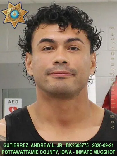 Mugshot of ANDREW LEE JR. GUTIERREZ