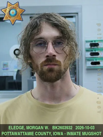 Mugshot of MORGAN WILLIAM ELEDGE