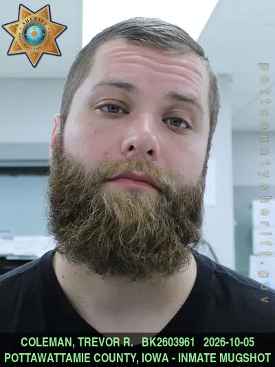 Mugshot of TREVOR RICHARD COLEMAN