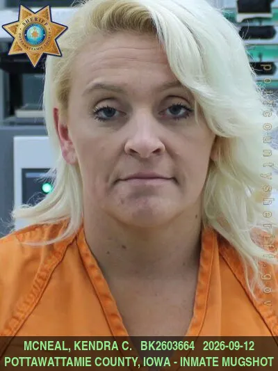Mugshot of KENDRA CHRISTINE MCNEAL
