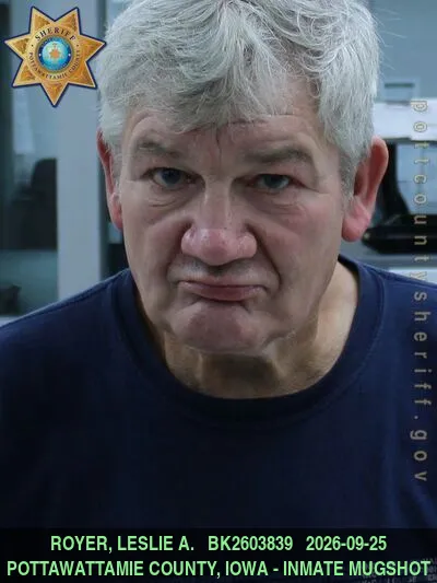 Mugshot of LESLIE ALAN ROYER