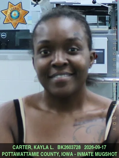 Mugshot of KAYLA LABRE CARTER