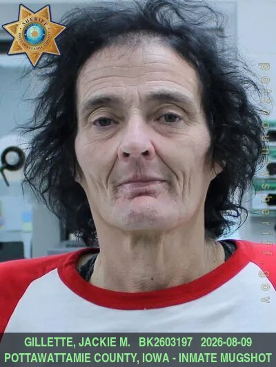 Mugshot of JACKIE MARIE GILLETTE
