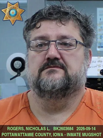 Mugshot of NICHOLAS LEE ROGERS