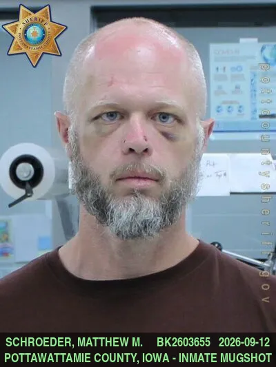 Mugshot of MATTHEW MICHAEL SCHROEDER
