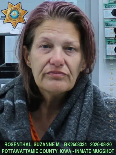 Mugshot of SUZANNE MARIE ROSENTHAL