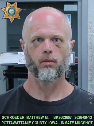 Mugshot of MATTHEW M. SCHROEDER