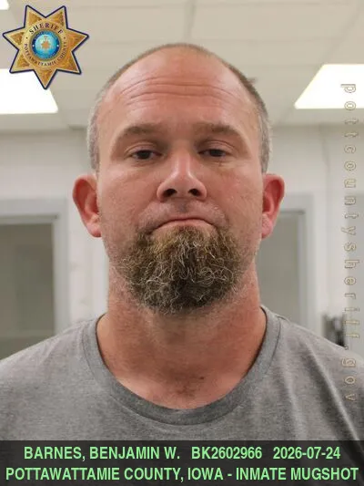 Mugshot of BENJAMIN WYATT BARNES