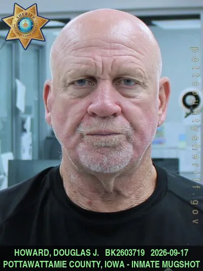 Mugshot of DOUGLAS JOHN HOWARD