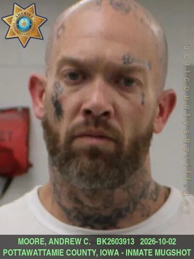 Mugshot of ANDREW CRAIG MOORE