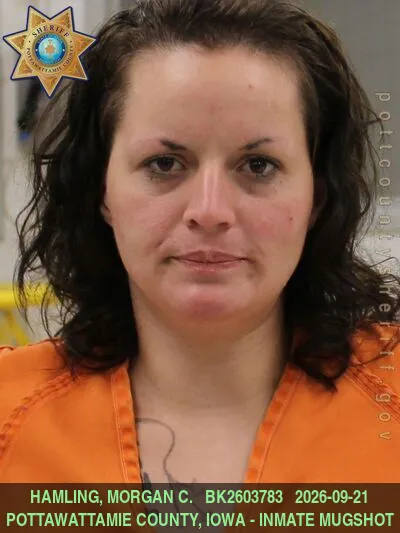 Mugshot of MORGAN CHRISTINE HAMLING