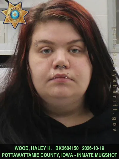 Mugshot of HALEY HUNTER WOOD