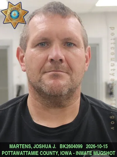 Mugshot of JOSHUA JOHN MARTENS