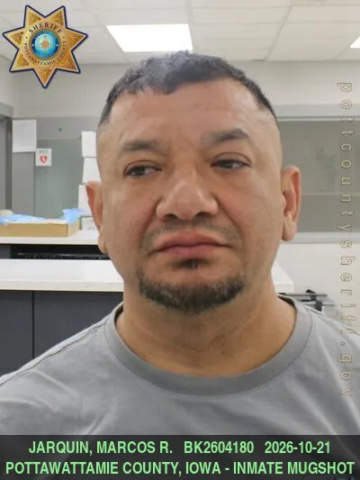 Mugshot of MARCOS RAFAEL JARQUIN