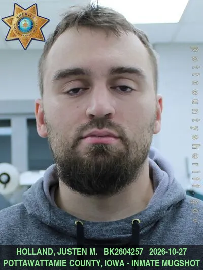 Mugshot of JUSTEN MICHAEL HOLLAND