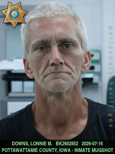 Mugshot of LONNIE MICHAEL DOWNS