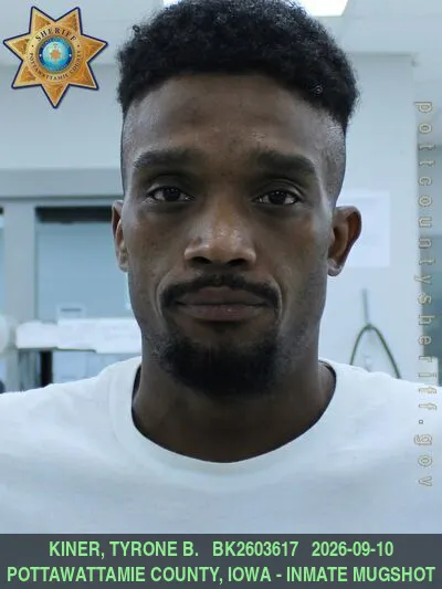 Mugshot of TYRONE BRANDON KINER