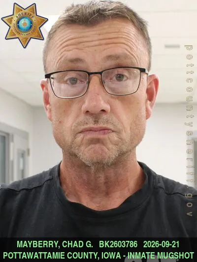 Mugshot of CHAD GLEN MAYBERRY