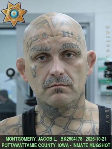 Mugshot of JACOB LLOYD MONTGOMERY