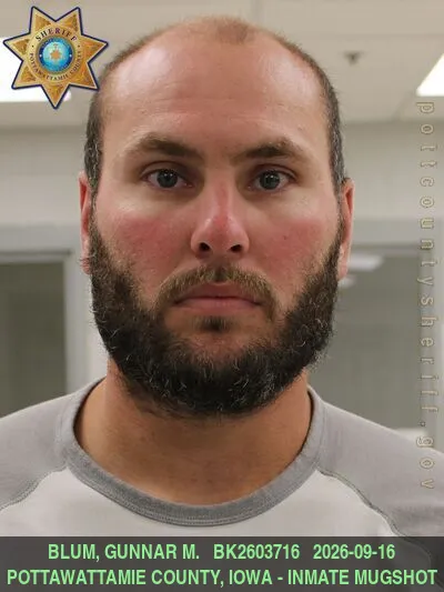 Mugshot of GUNNAR MICHAEL BLUM