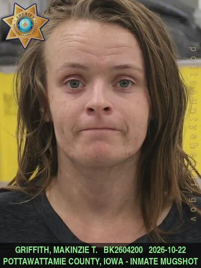 Mugshot of MAKINZIE TAYLOR GRIFFITH