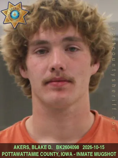Mugshot of BLAKE DENNIS AKERS