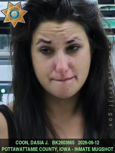 Mugshot of DASIA JADE COON