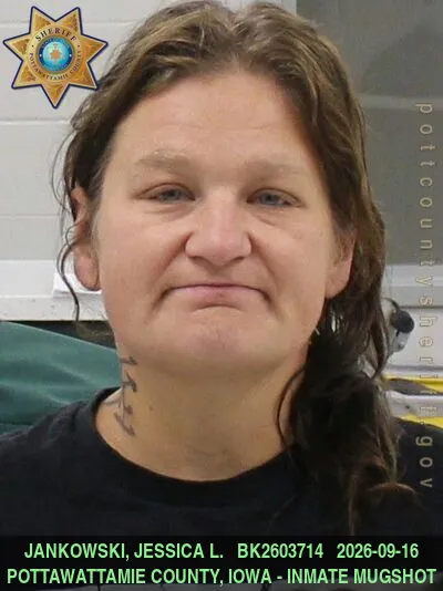 Mugshot of JESSICA LYNN JANKOWSKI