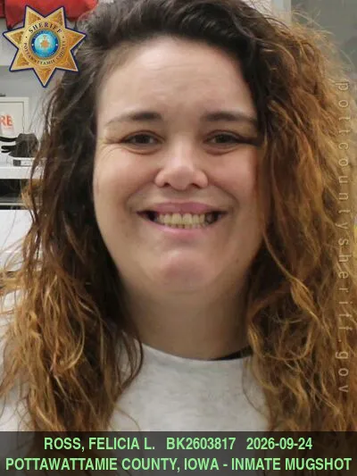 Mugshot of FELICIA LARAE ROSS